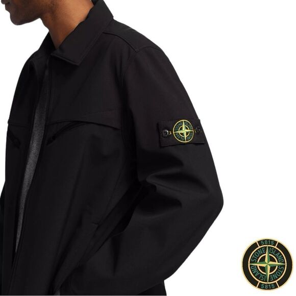 Stone Island **NWT** Black Light Soft SHELL-R_E.DYE Technology 41027 - Picture 7 of 16